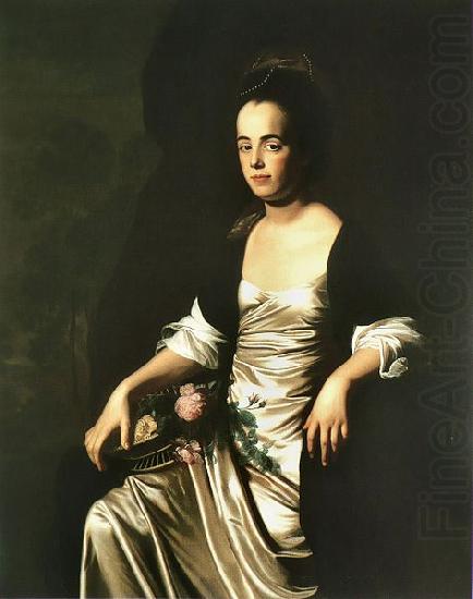 Portrait of Mrs. John Stevens, John Singleton Copley